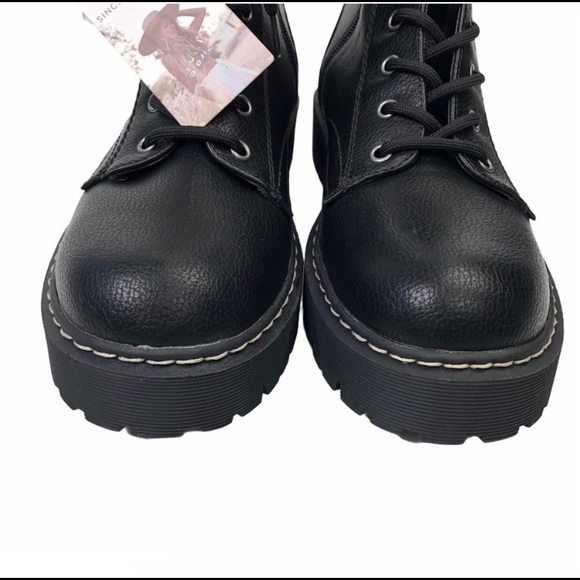 New! Sincerely Jules Combat boots - Picture 4 of 15